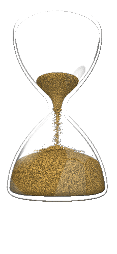 Hourglass graphic